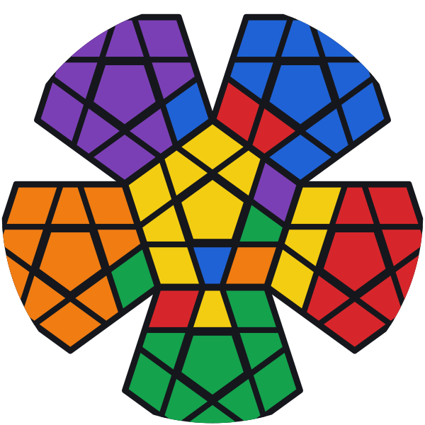 Dos aristas mal orientadas una junto a otra, adelante y a la derecha: su amarillo mira hacia los lados y no hacia arriba. F U R U' R' F' gira las dos.