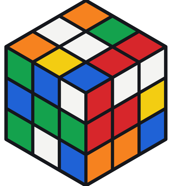 Cubo Rubik 3×3 revuelto