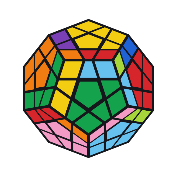 Un Megaminx revuelto